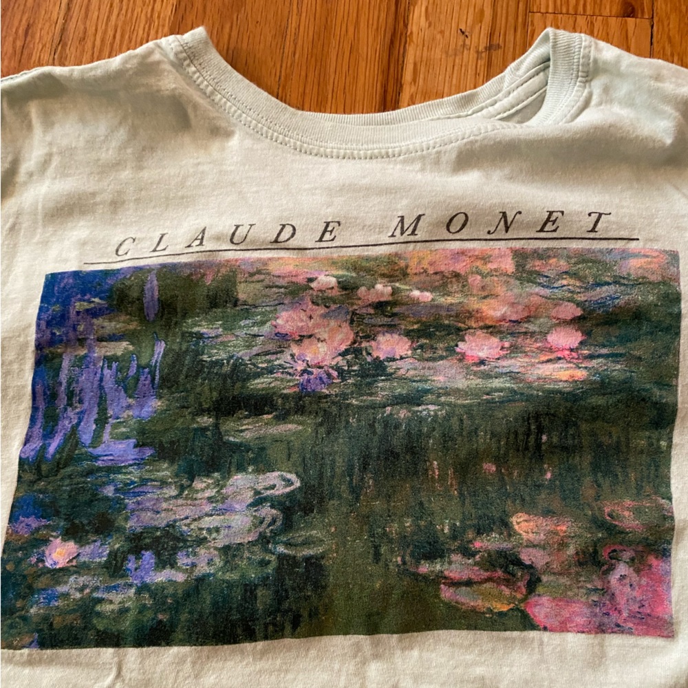 VINTAGE Claude Monet Tee - Picture 2 of 3